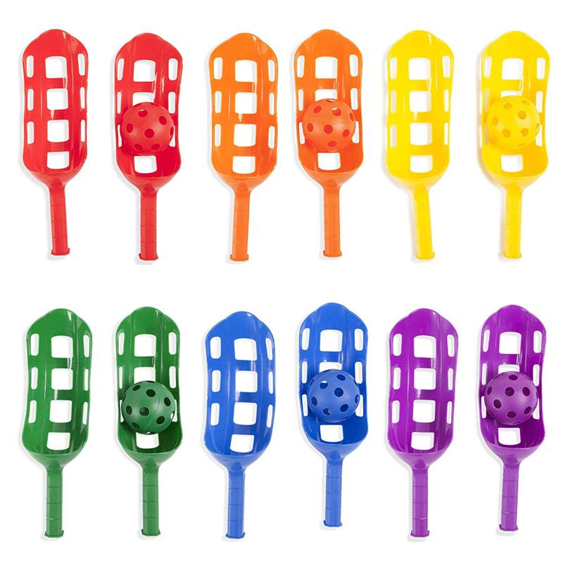 1 sada Dětská hračka Lopatka a míček Venkovní sportovní sada chytání míčků Hra na házení a chytání Interaktivní hračky pro rodiče a děti Zahradní hra na házení