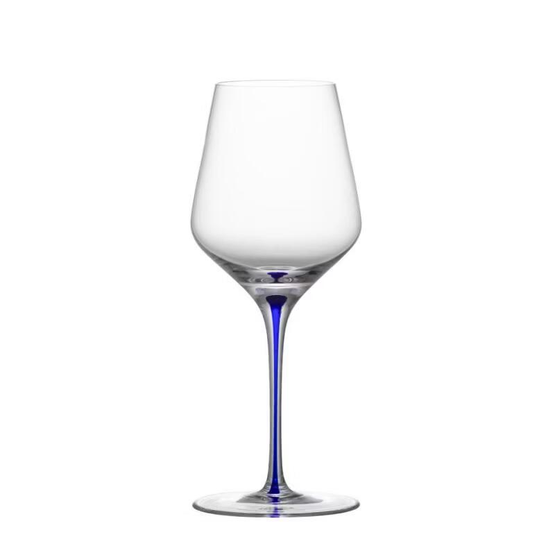 Blue Teardrop Lead-Free Crystal Universal Wine Glass 500ml