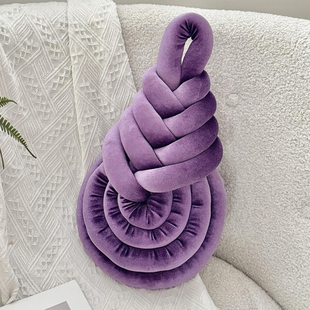 Nordic Harp Throw Pillow With Woven Cover For Living Room Decor