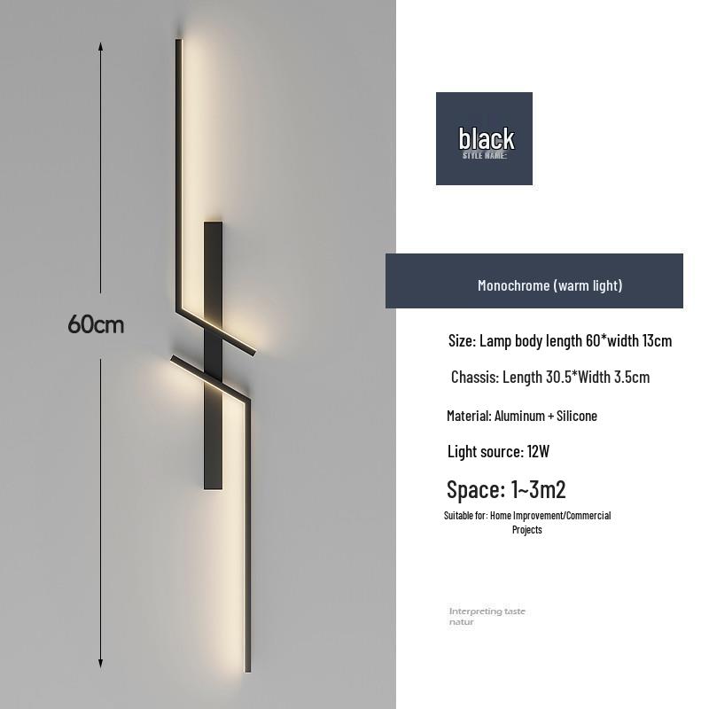 

Современная итальянская роскошная настенная решетка: Минималистичная сцена изголовья кровати с экстремальным светом Standard