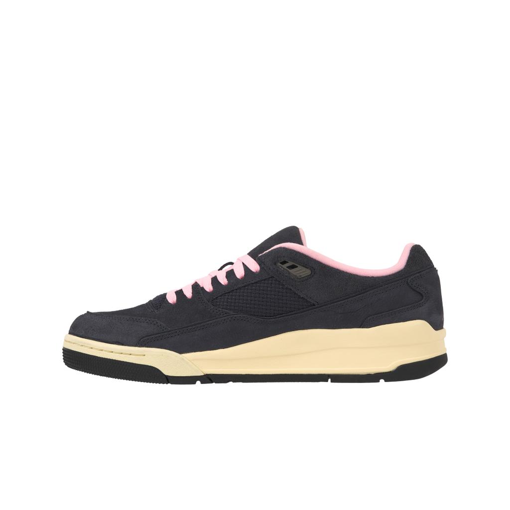 Jordan Moda Cancha Vuelo Cómodos Antideslizantes Duraderos Zapatillas de Baloncesto Retro de Caña Baja Hombre zapatilla Negro Rosa HF3255012