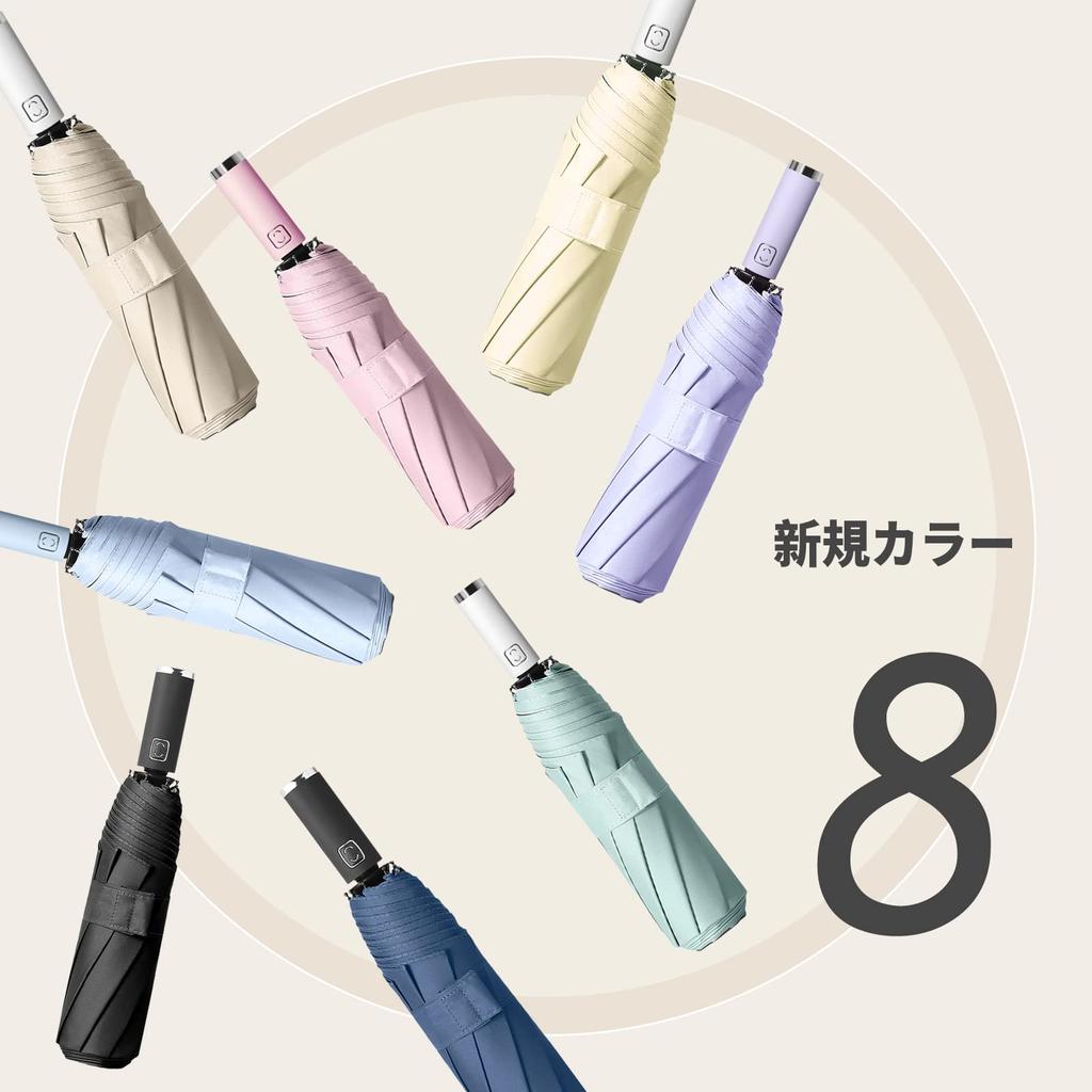 Folding Folding Umbrella for Men and 8 Automatic Opening and 210T Glass Ultra Wind UV Light For Sunny and Rainy A New Choice for the Rainy Comes with