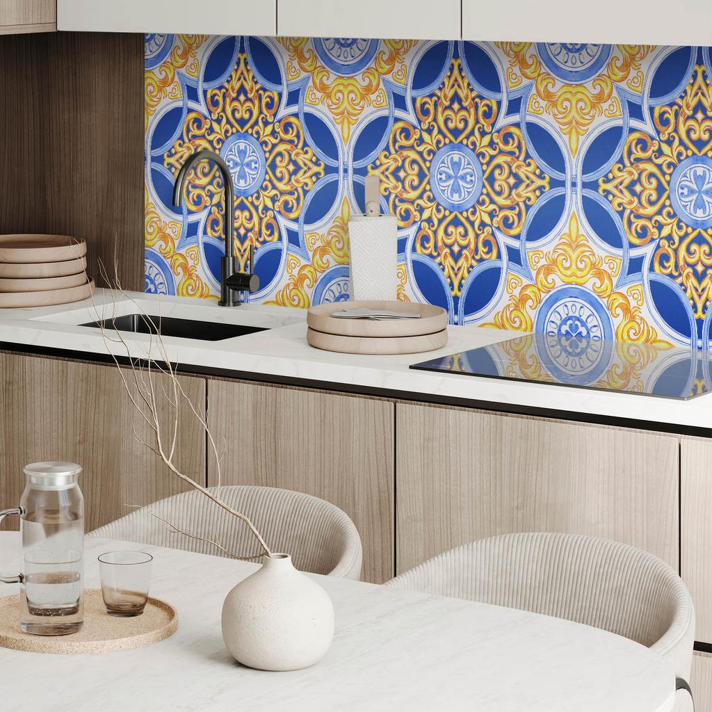 Self-Adhesive Vinyl Panel - Decoration with Print 120x60 cm Decorative elegant motif