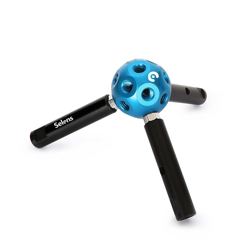 

Selens Multifunctional DIY Magic Ball With Connect Stick 3/8 Hole For COB Light Stand Tripod Bracket Photography Equipment