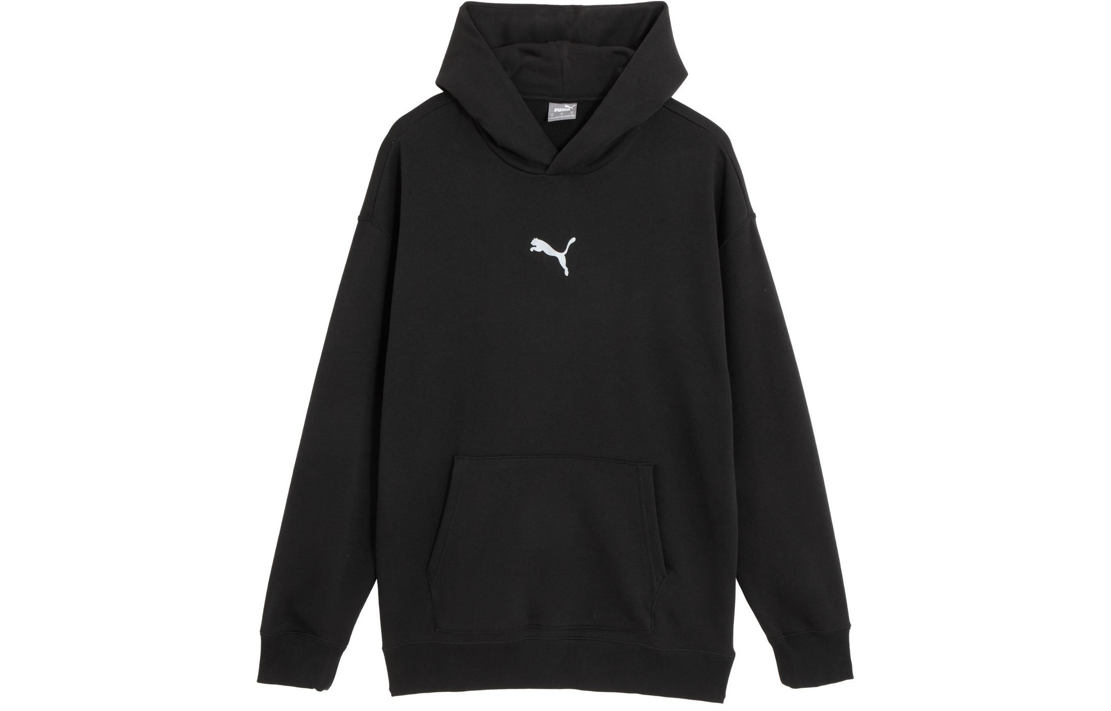 PUMA HOODIE FT Sweatshirt Men s Black 677173-01 L