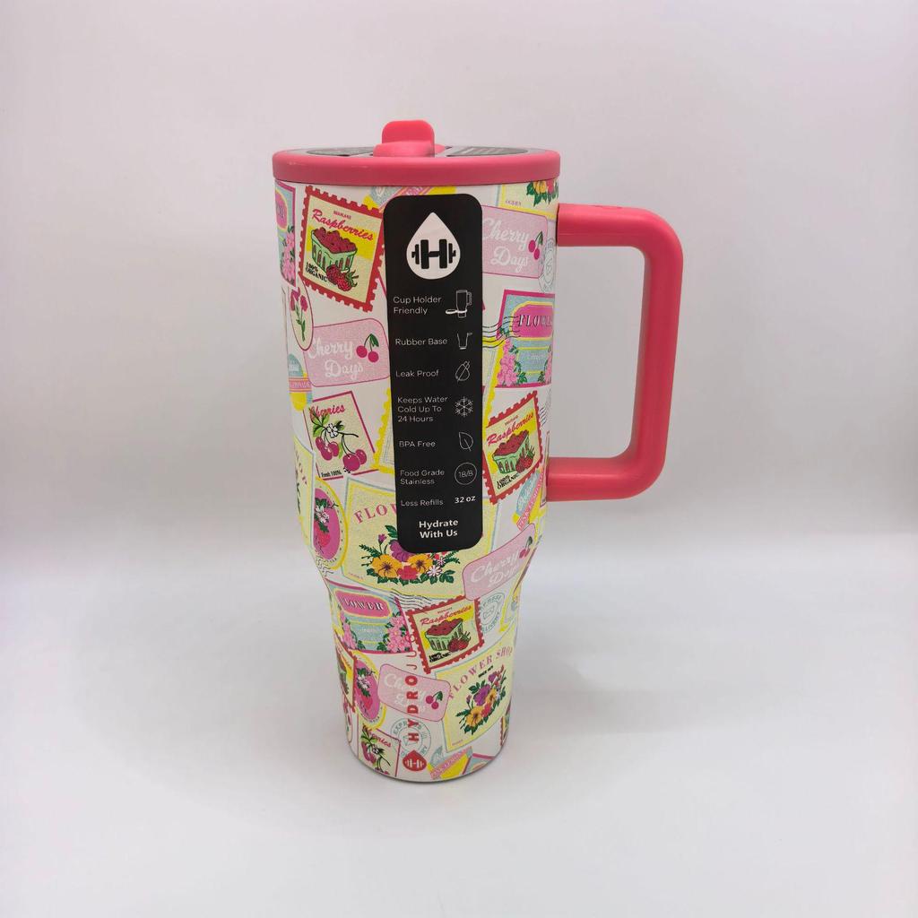 HydroJug Large 32oz/40oz Insulated Leak-Proof Travel Bottle with Handle