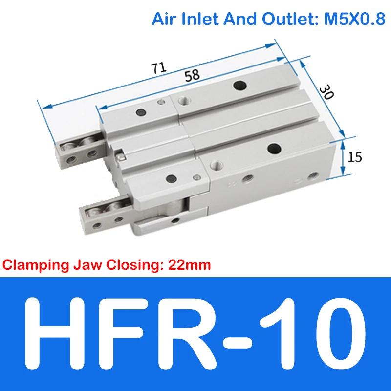 HFR Finger Cylinder HFR10/HFR16/HFR20/HFR25N180 Degree Opening and Closing Claw