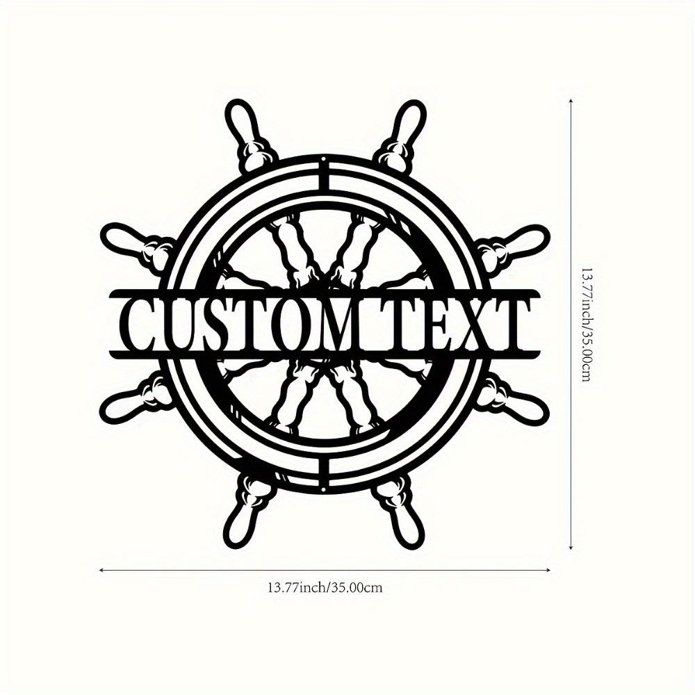 Metal Sign Custom Personalized Home Decor Wall Art Gift