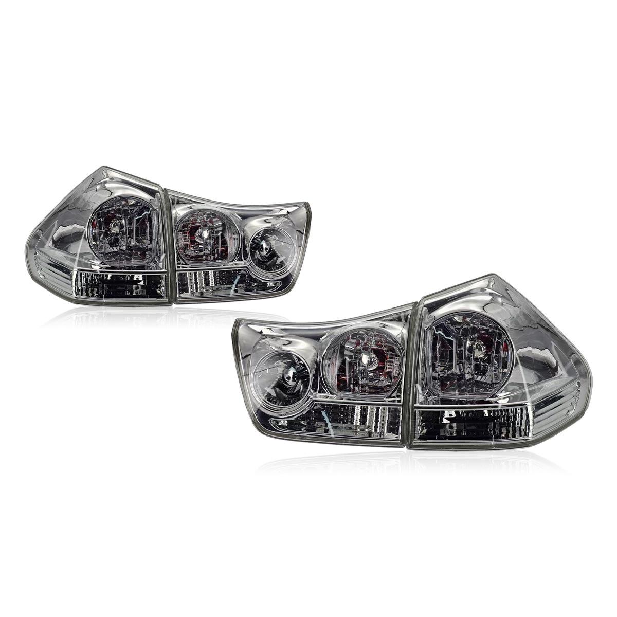 

Lexus RX (03-08) Tail Light Assembly: Original Style Rear Lights with Daytime Running, Brake, & Turn Signals