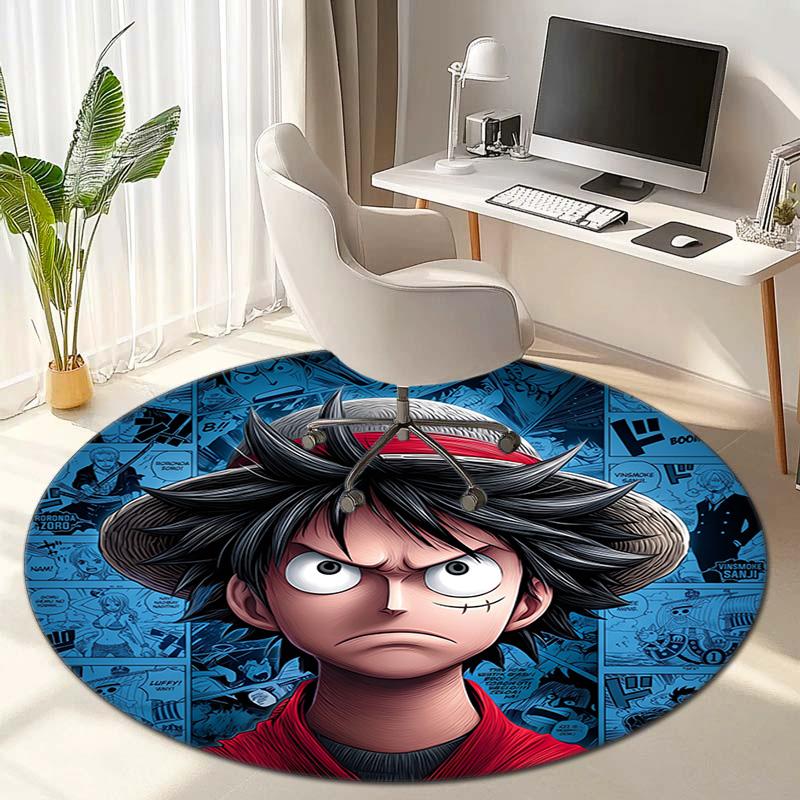 Scimmia D Carina. Tappeto Luffy dal manga giapponese ONE PIECE è morbido, per la casa, la camera da letto, decorazione zerbino, e tappeto antiscivolo E2