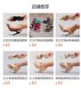 Women's hemp rope slope heel platform sandals woven straw rope word with summer waterproof table high heels hot