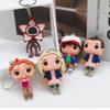 New Cartoon Game Characters Keychain Figure Toys Q Version Dolls Kids Gift For Children Boys Girls HalloweenChristmas Gift