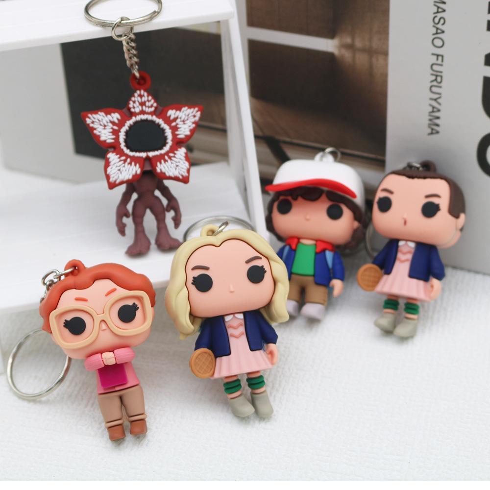 New Cartoon Game Characters Keychain Figure Toys Q Version Dolls Kids Gift For Children Boys Girls HalloweenChristmas Gift