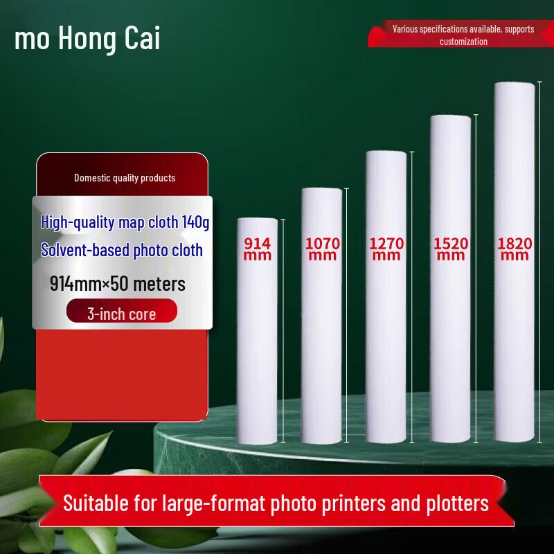 Hongcai Weak Solvent Waterproof Photo & Map Cloth