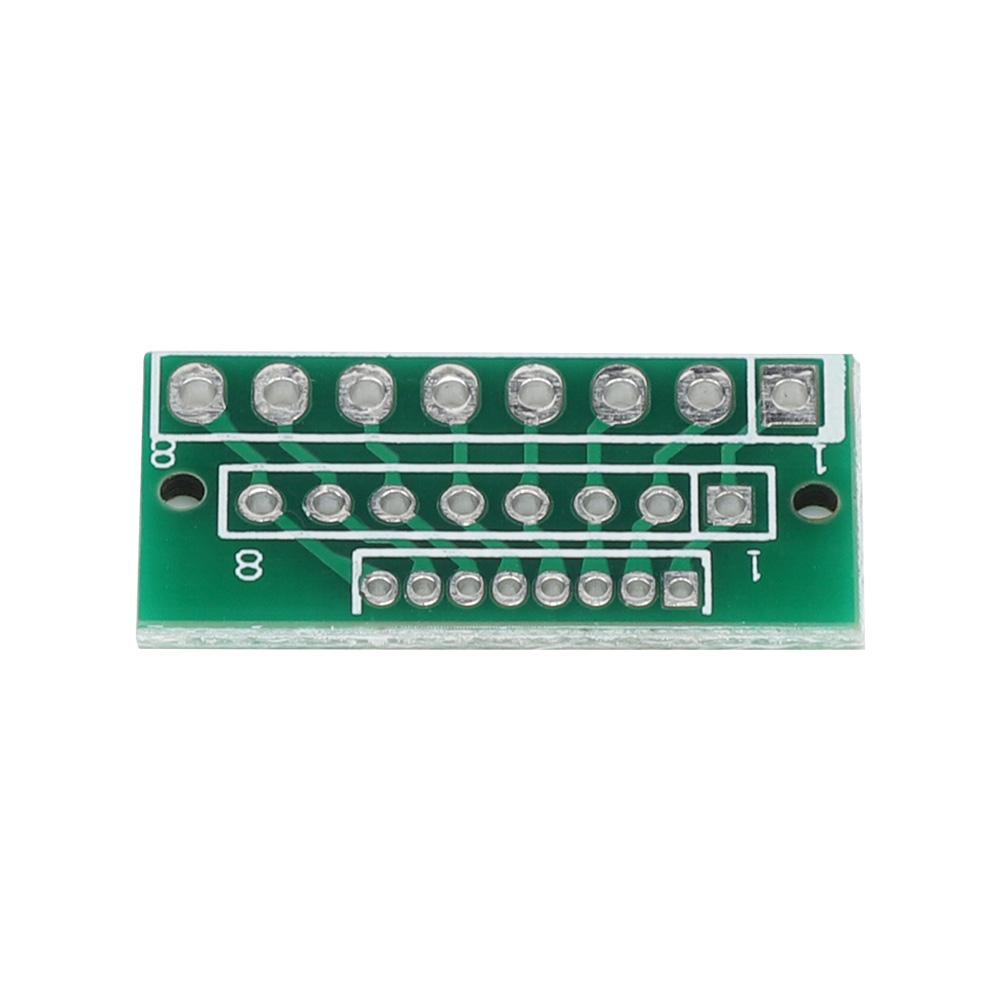 10pcs 1.27MM 2.0MM 2.54MM 8 Pin 3 Row 24 Holes Adapter Board for Wireless Modules