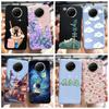 For Xiaomi Redmi Note 9T Note 9 5G Case Fashion Flower Shockproof Silicone Soft Matte Phone Cover For Xiomi Redmi Note 9T Fundas