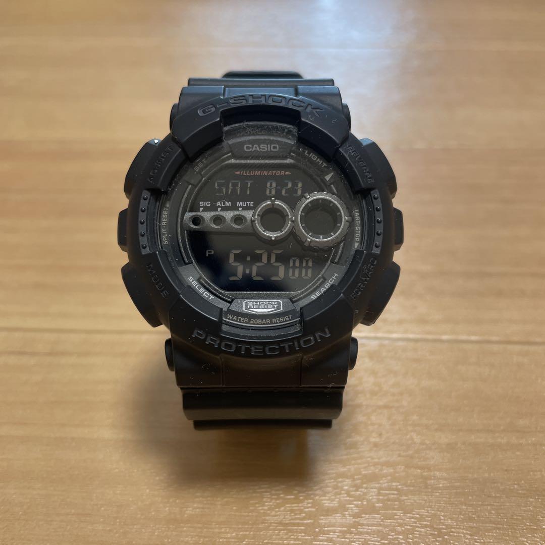 

[USED] CASIO G-SHOCK GD-100 Black