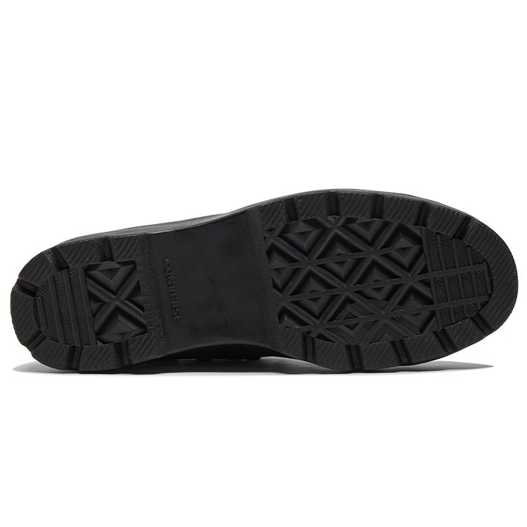 Converse Chuck Taylor All Star Lugged Canvas Fashion Versatile High Top Lifestyle Casual Shoes Women Sneaker Midnight-Black 573064C