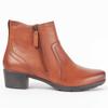 Women's Leather Ankle Boot with Heel. Botilina4  99475