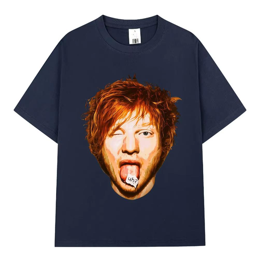 Ed Sheeran Loop Tour Australia Graphic T-shirts Men Clothing Fashion Hip Hop Vintage Oversized T Shirts Streetwear