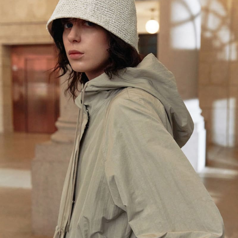 

Панама из хлопкового твида Mohan TWS цвета слоновой кости FREE