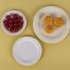 10pcs Large Disposable Paper Plates for Family Meals Biodegradable Dinnerware Degradable Tableware Kitchen Accessories