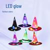 LED Light-up Witch Hat - Halloween Ghost Festival Decoration Prop