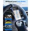 Steering Wheel Phone Holder With Large Metal Clip[Thick Cases Friendly]Adjustable Phone Holders For Your Car, Truck, Tesla, Hands Free Phone Mount