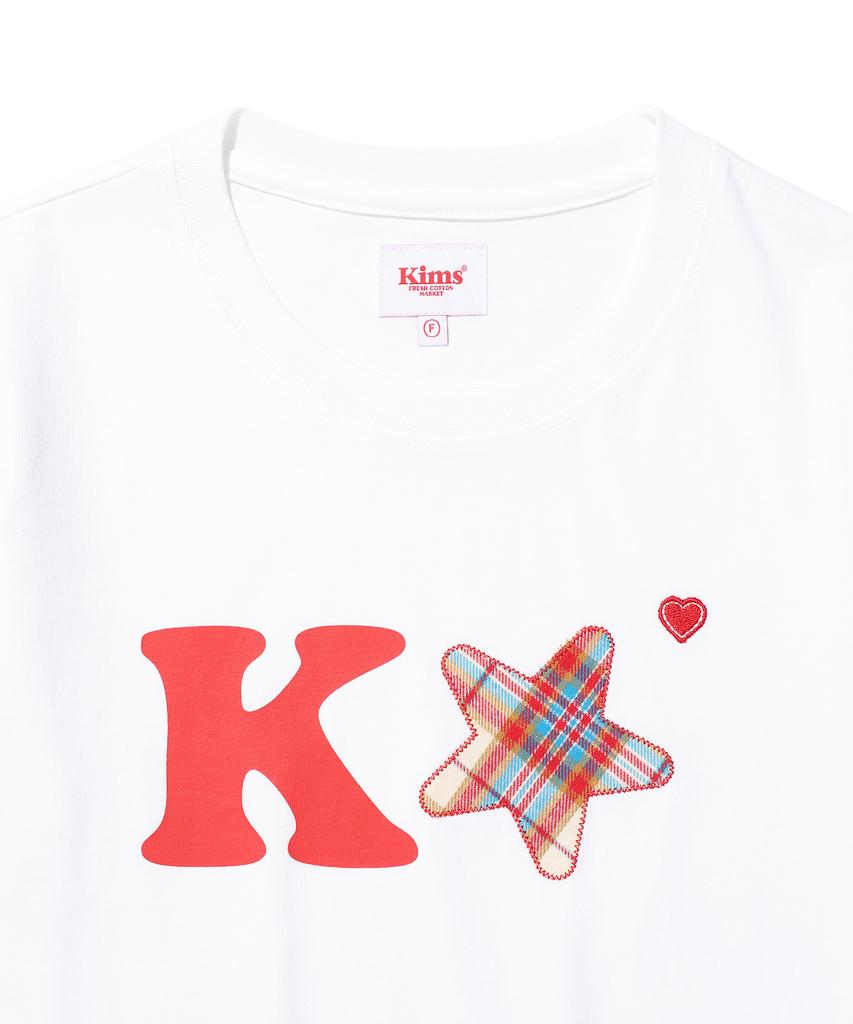 Kimseupeulesikoteunmakes K Alpha Star Logo Tee Red