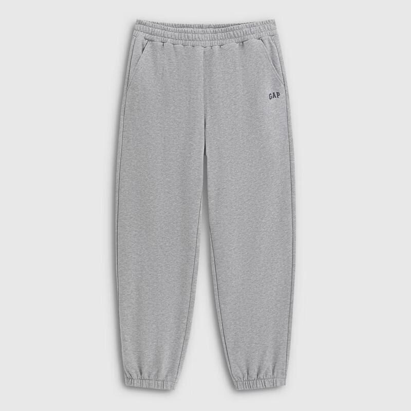 GAP Men's Logo Elastic Waist Cuffed Sweatpants