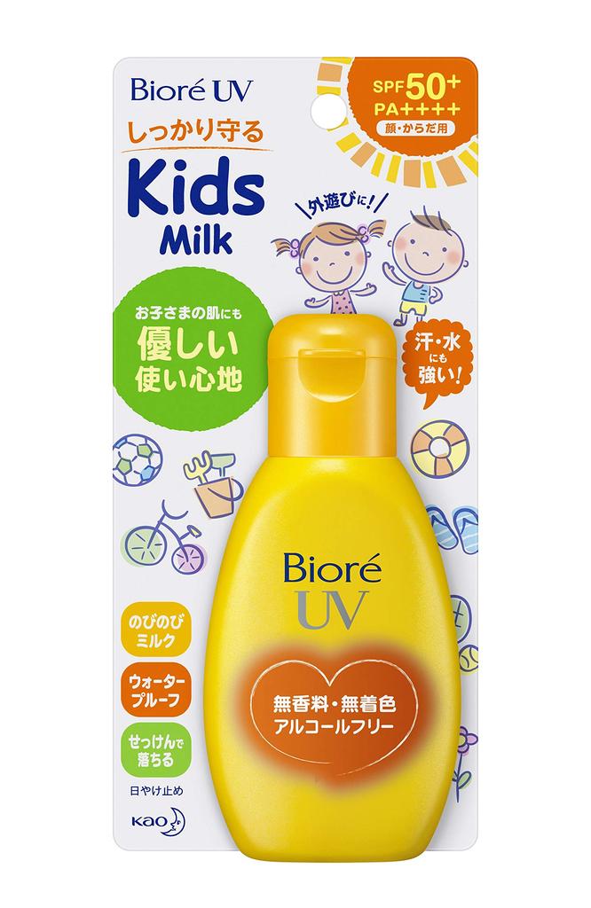 Biore UV Nobinobi Kids Milk 90g SPF50+/PA++++
