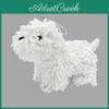 Cute Dog Cartoon Plush Hand Towel With Soft Polyester Fiber For Kids Bathroom And Gift