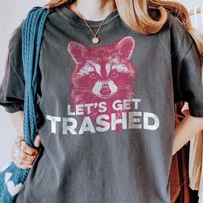 Drunk Raccoon Trash Panda Shirt Funny Racoon Tee
