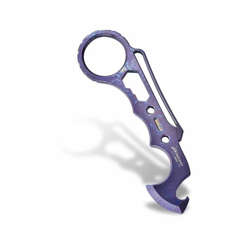 YTYIN Iridescent Outdoor Survival Pry Bar