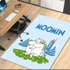 Moomin Teppich, für Bürostuhl Wohnzimmer Schlafzimmer Küche Raumdekoration Geschenke.