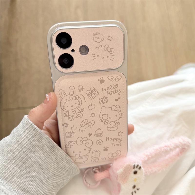 Hello Kitty Heart iPhone Case for 17 Pro Max / 16 / 15 / 14 - Girly Daily Use Edition