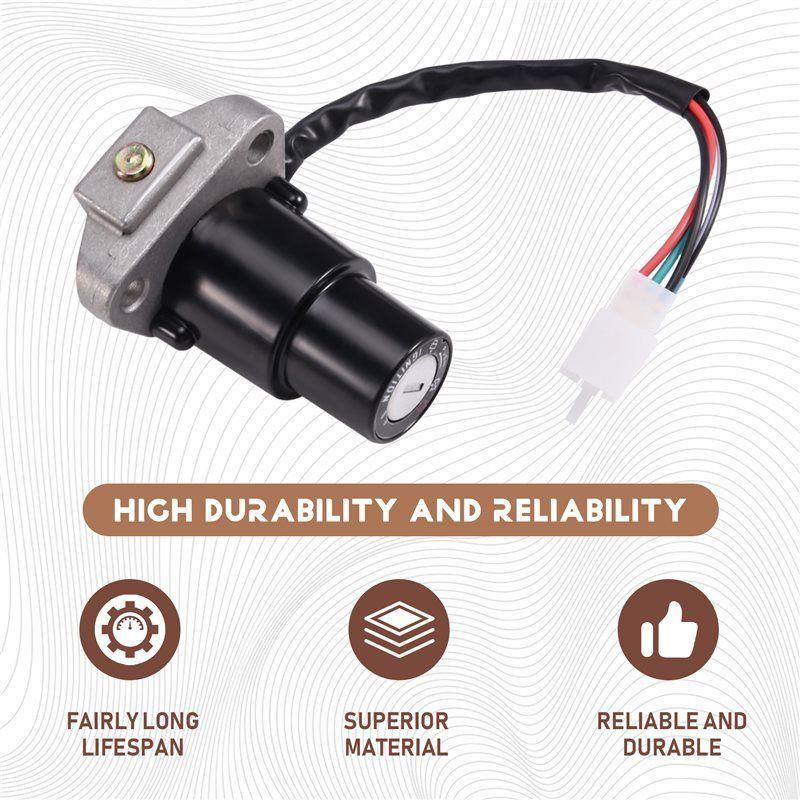 Authentic For TZR250 1987-1989 Motorcycle Accessory Replacement Parts Ignition Switch Lock Cylinder With Key