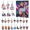 K-Pop Dämonenjäger Rumi Figur Saja Boys Weihnachts-Countdown-Kalender Trendiger Blind Box Schlüsselanhänger Acryl-Anhänger Geschenk