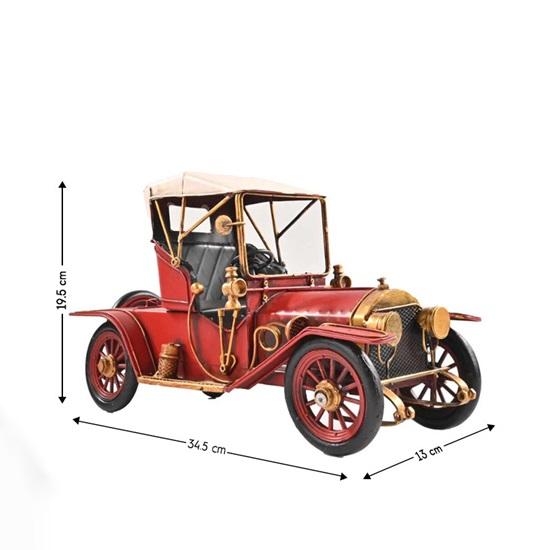 Retro Car Model Classic Car Replica, Perfect for Home Office Desk Décor, Unique Gift for Car Enthusiasts, Car Model Showpiece