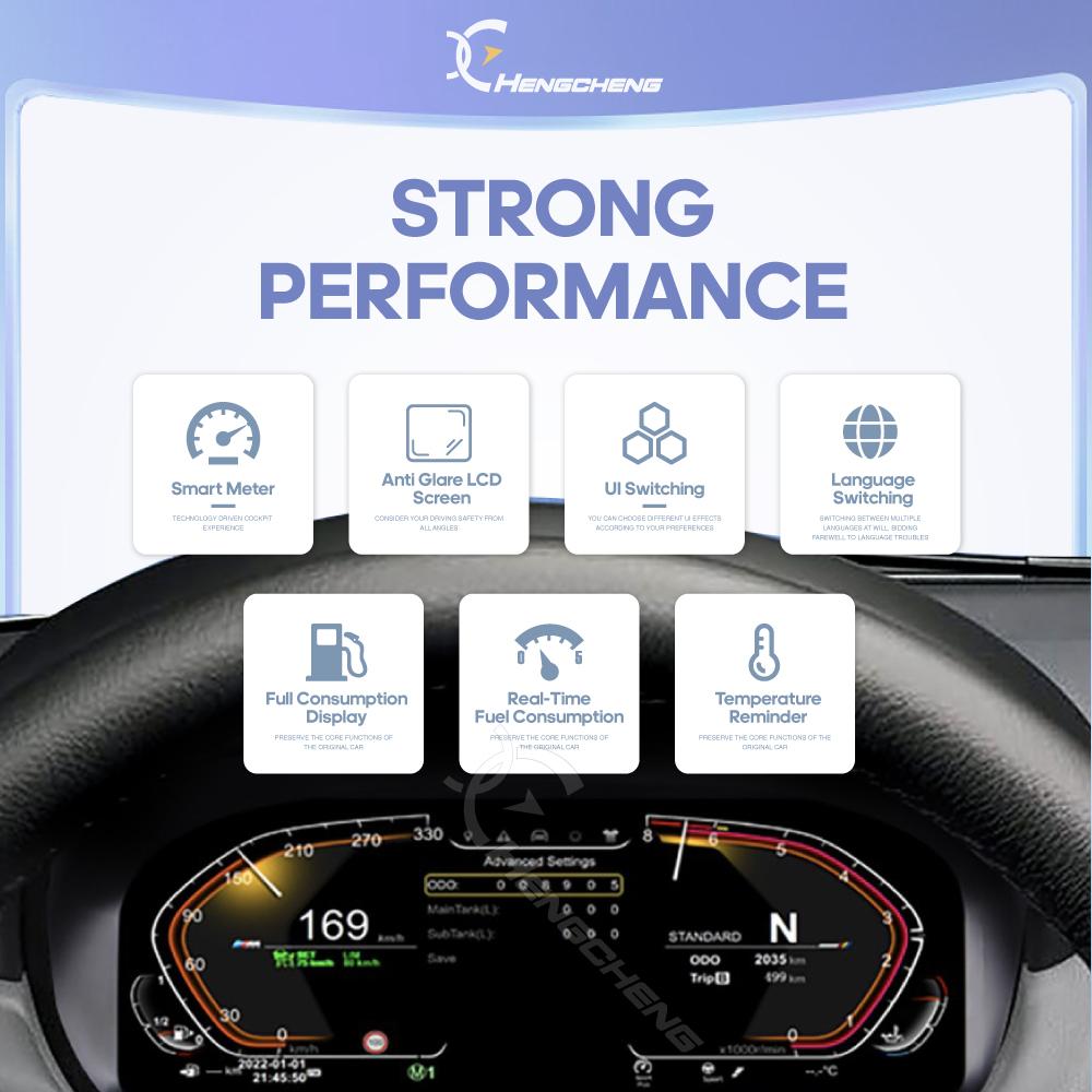 For BMW X1 E84 2006-2014 Digital Cluster LCD Dashboard Cockpit Virtual Instrument Carplay