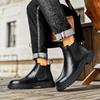 Men's high-quality British casual boots spring and autumn new soft-sole non-slip comfort outdoor fashion youth Joker work boots
