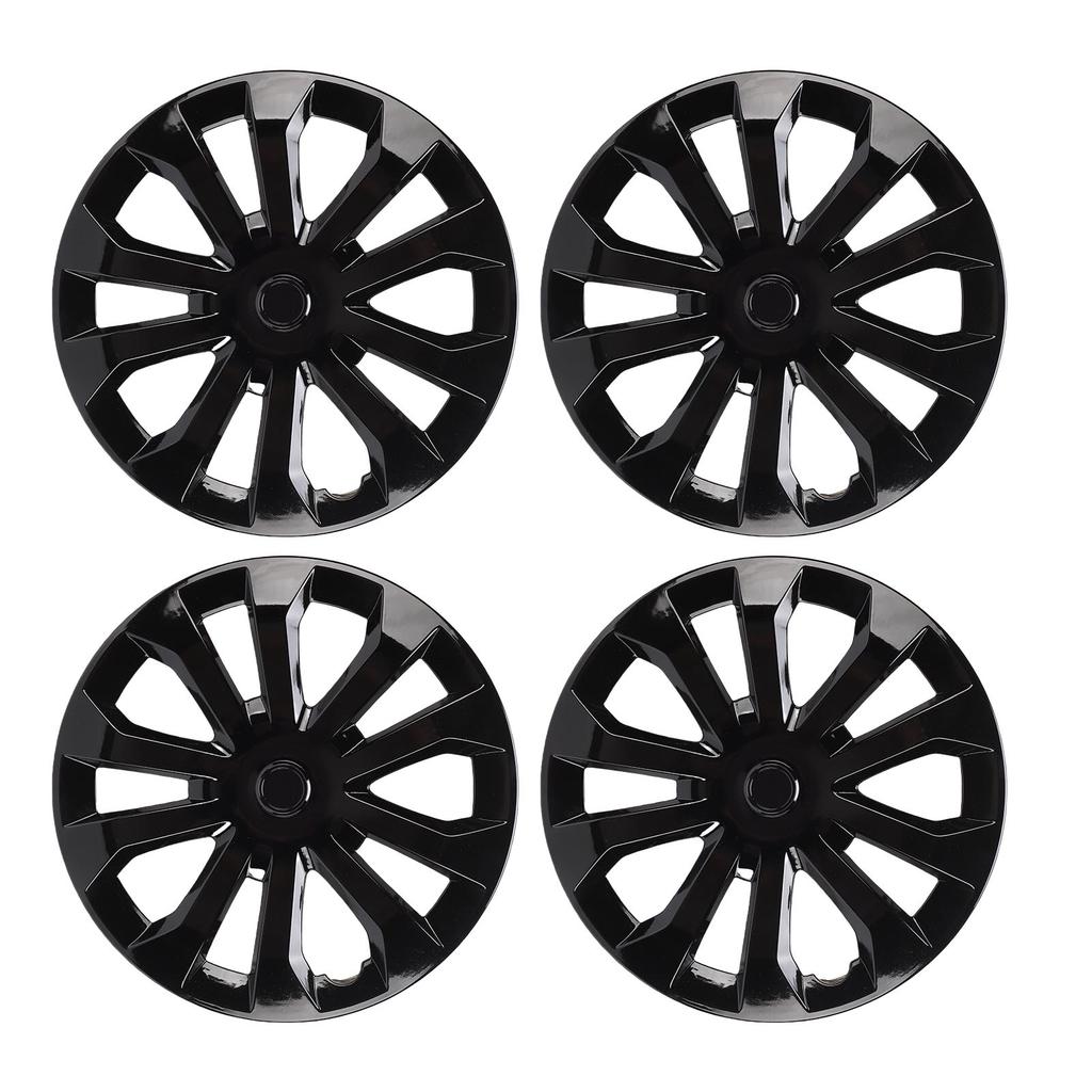 4 st 16 tums navkapslar ABS-nav R16-navsats för bilar, lastbilar, SUV