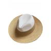 Women Foldable Straw Hat With Large Brim And Sun Block For Outdoor Travel