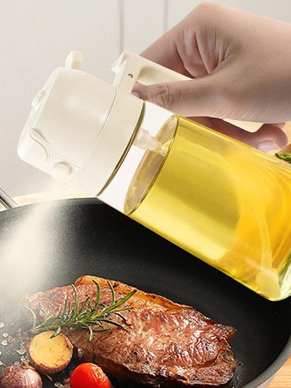 Oil Sprayer For Cooking 2 In 1 Oil Dispenser Bottle Oil Bottle For Kitchen Cooking Kitchen Gadgets For BBQ Salad Baking Air