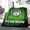 Name Custom Fortuna Sittard Print Flannel Blanket High Quality Warm Comfortable Cover for All Seasons Perfect for Gifts Home Decor