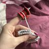 Yarn Guide Ring Knitting Thimble Tool Crochet Finger Guard Plastic Yarn Knitting Finger Protector for Weaving Crocheting