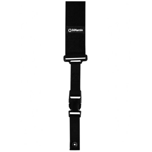 DiMarzio Clip Lock Strap, Wide Type, Black, DD2800-BK
