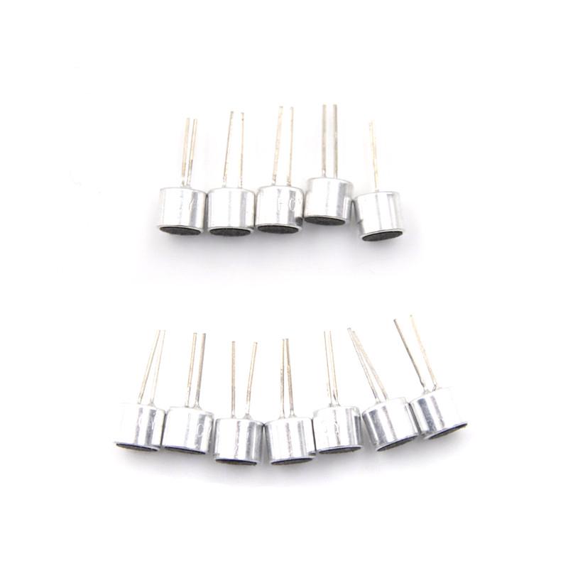 20Pcs Electret Microphone Inserts 6050 With Pcb Pins Condenser