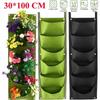 1PC Wall Hanging Planting Bags Wall Grow Bags Planting Vertical Flower Grow Pouch Planter Garden Supplies.