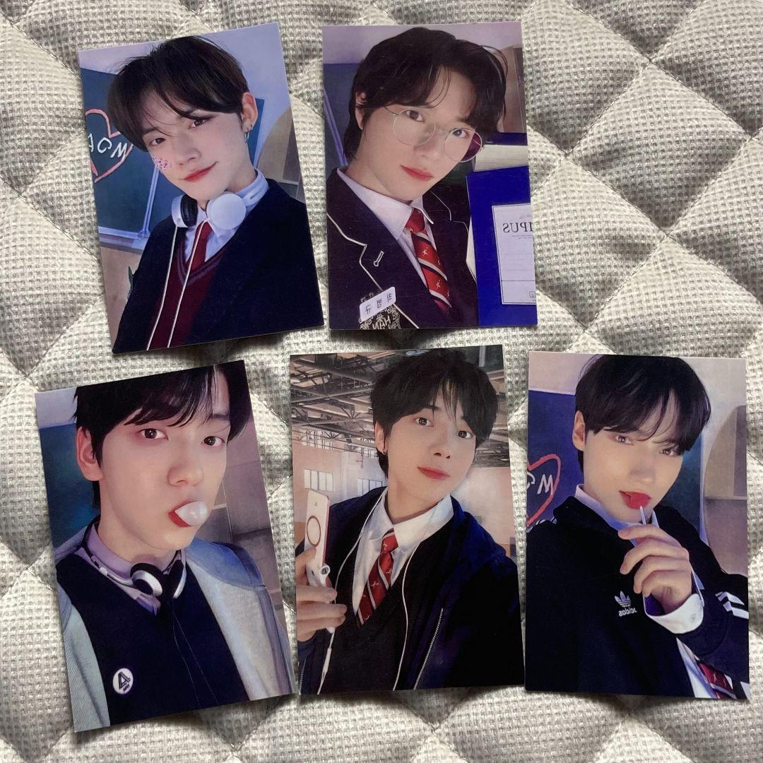 

[ИСПОЛЬЗОВАН] TXT ACT:ОБЕЩАНИЕ ЭП.2 Торговые карточки Инчхон (5 карт)